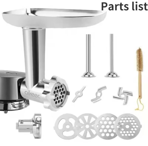 Meat grinder attachment for - meat,