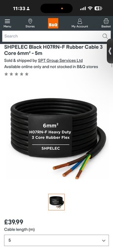 H07rn rubber cable core - h07rn-f,