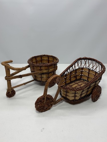 Vintage bamboo tricycle - bamboo,