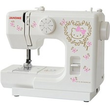 JANOME Hello Kitty KT-35 Sewing Machine AC100V 50/60Hz Compact Unused Japan New
