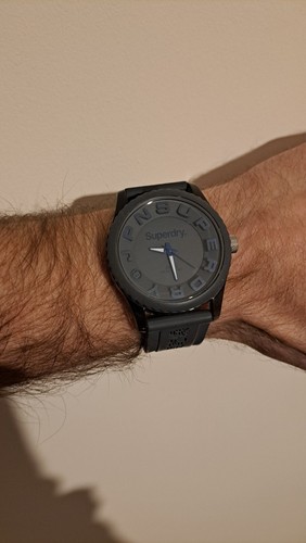 Superdry watch large - dial, ex