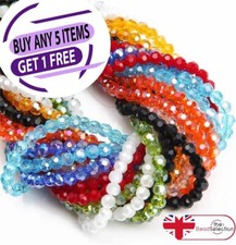 FACETED ROUND CRYSTAL GLASS