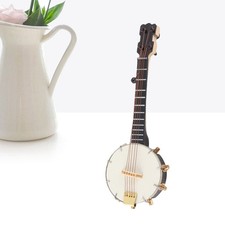 Miniature Banjo Model Lifelike