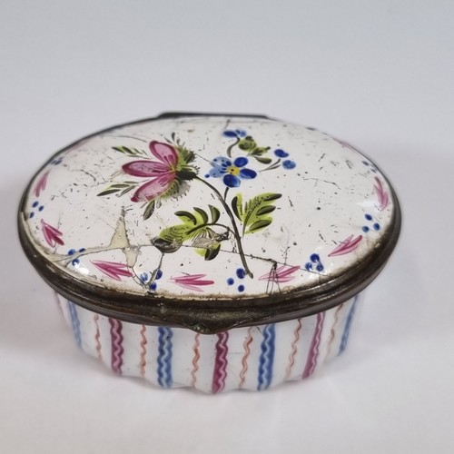 Antique 18thc bilston enamel - antique,