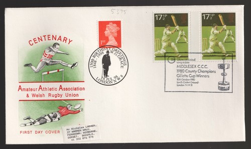 1980 sport cricket middlesex - cricket,
