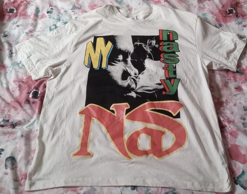 Nas nasty white - white, t-shirt