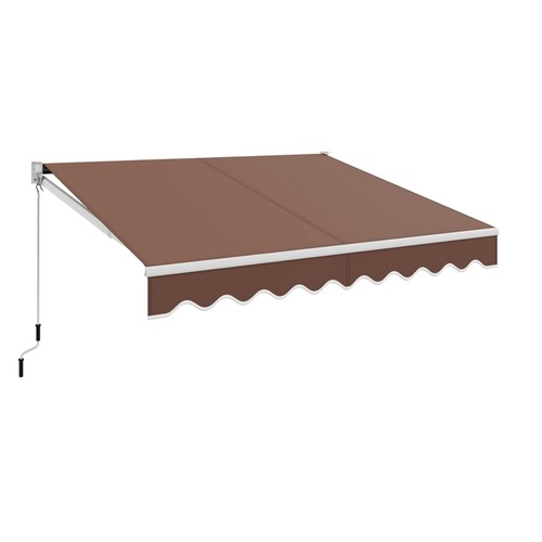 Retractable garden awning 5m - garden,