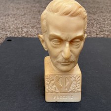 bust statue of composter