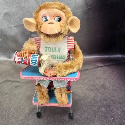 Vtg jolly bambino eating - bambino,
