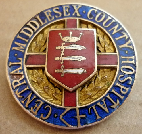 Vintage c1932 nursing enamel - vintage,