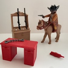 Playmobil Black Western Cowboy
