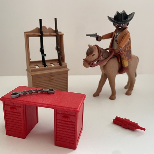 Playmobil black western - black,