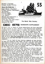 World Ship Society Warships