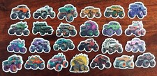 25 x MONSTER TRUCKS VINYL