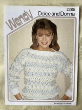 Wendy knitting pattern 2385