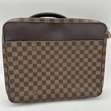 Louis Vuitton Briefcase Porte-Ordinateur Sabana Brown Damier Ebene Canvas