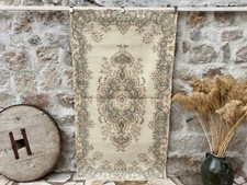 Hand-Woven Turkish Area Carpet