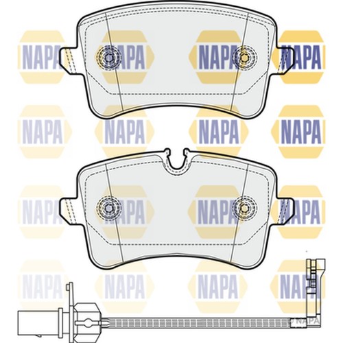 Brake pads set for - brake,