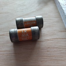 Lawson LK 40 amp consumer unit fuses X2