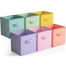 X4 Cube Storage Boxes Fabric