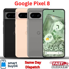 New Google Pixel 8 5G 256GB Unlocked Android Smartphone 6.2" OLED  A+ Graded