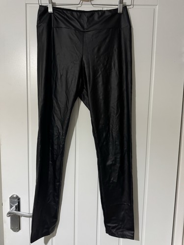 Calzedonia black leather look - calzedonia,