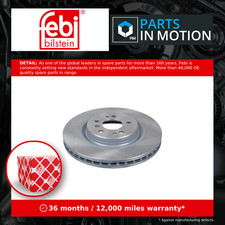 2x Brake Discs Pair Vented