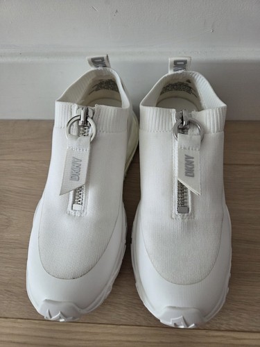 Dkny zip trainers - p, hardly