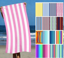 Striped Microfiber Quick-Dry