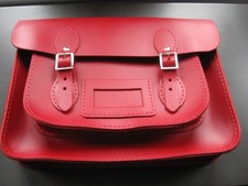 The Vintage Satchel Company Satchel Crossbody/Shoulder Red Leather Bag New