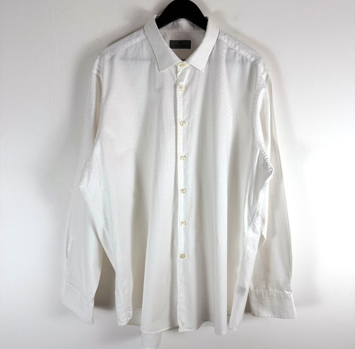 Canali dress shirt mens 45 - dress,