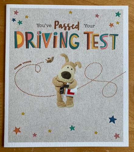 You passed your driving - passed,