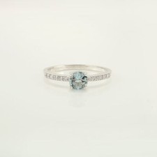 Aquamarine white topaz - 0.55,