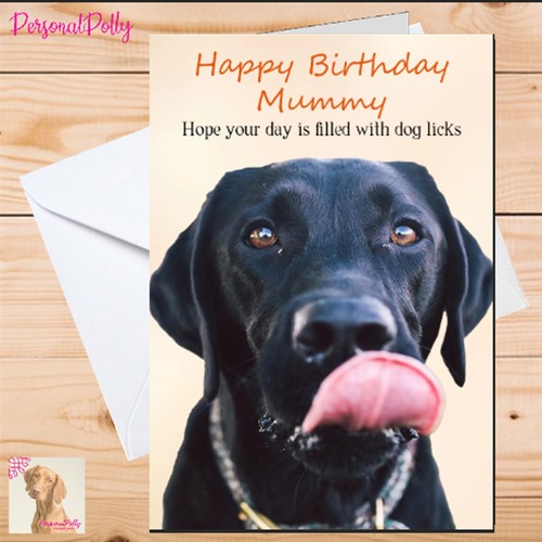 Personalised labrador card - personalised,
