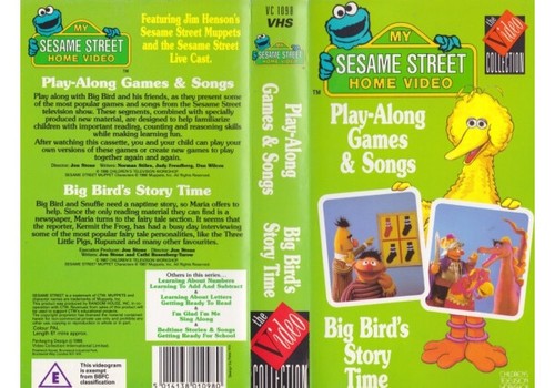 Sesame street play along games - play-along,