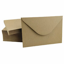 Kraft Brown Envelopes 110gsm C5 C6 DL Square Recycled Fleck Craft Paper