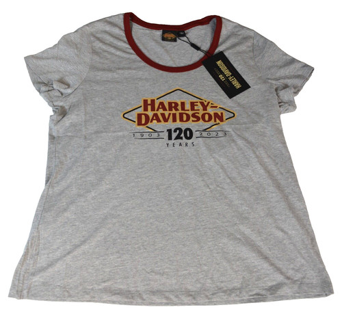 Harley davidson shirt - t-shirt, 120th