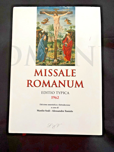 Missale romanum editio - missale,