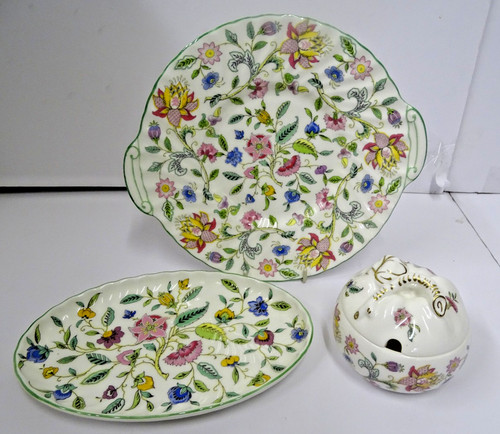 Minton haddon hall - cake, plate