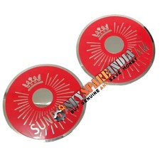 Petrol Fuel Tank Red Badges
