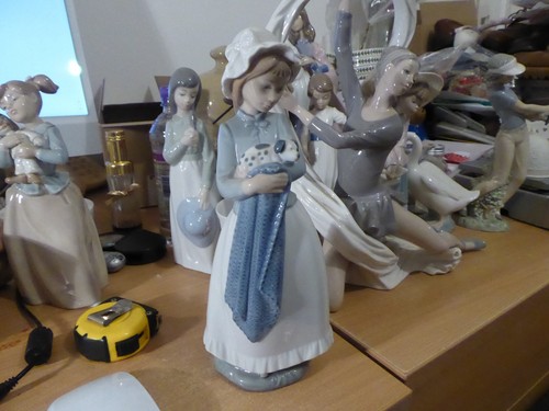 Lladro nao large - lladro, girl