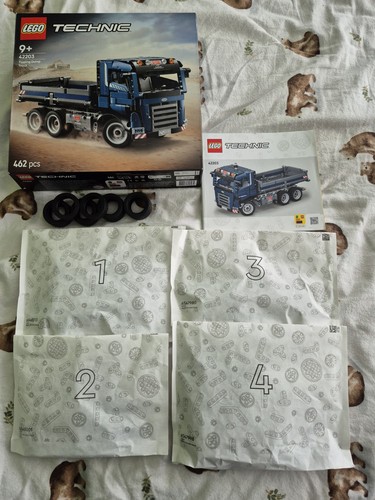Lego technic tipping dump - tipping,