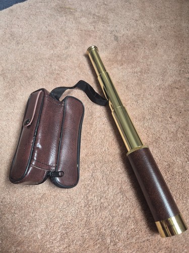 Vtg nautical brass telescope - vtg,
