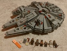 LEGO 75105 - STAR WARS MILLENNIUM FALCON - NEAR COMPLETE WITH FIGURES