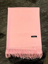 Pale Pink Cashmere Scarf Blend