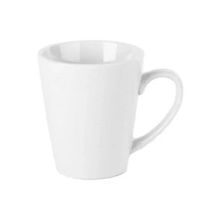 Simply conical mug 12oz white - simply,