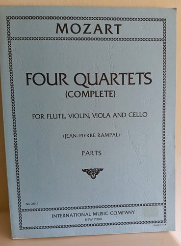 Mozart four quartets - mozart,