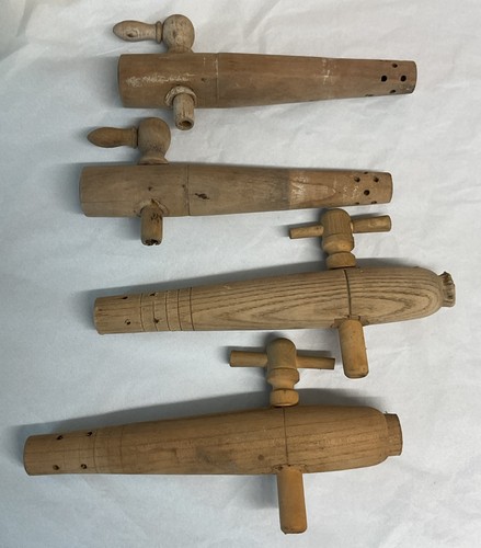 Wooden barrel taps - 4, x
