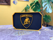 Lamborghini Crest Black Gold