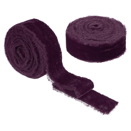 2pcs velvet ribbon - x, 6yd